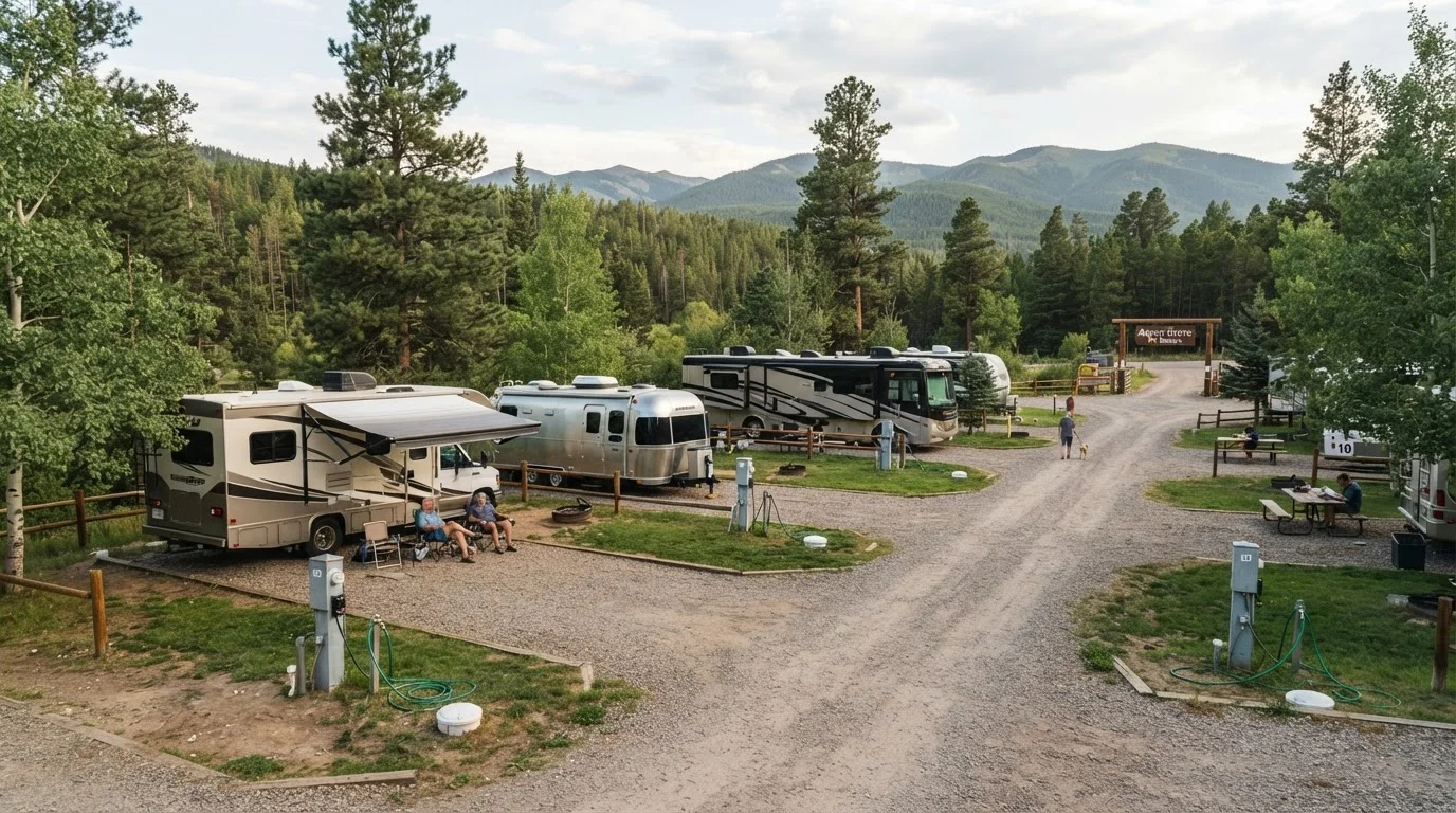 Campground Hookups Demystified: Electric, Water, and Sewer Connections