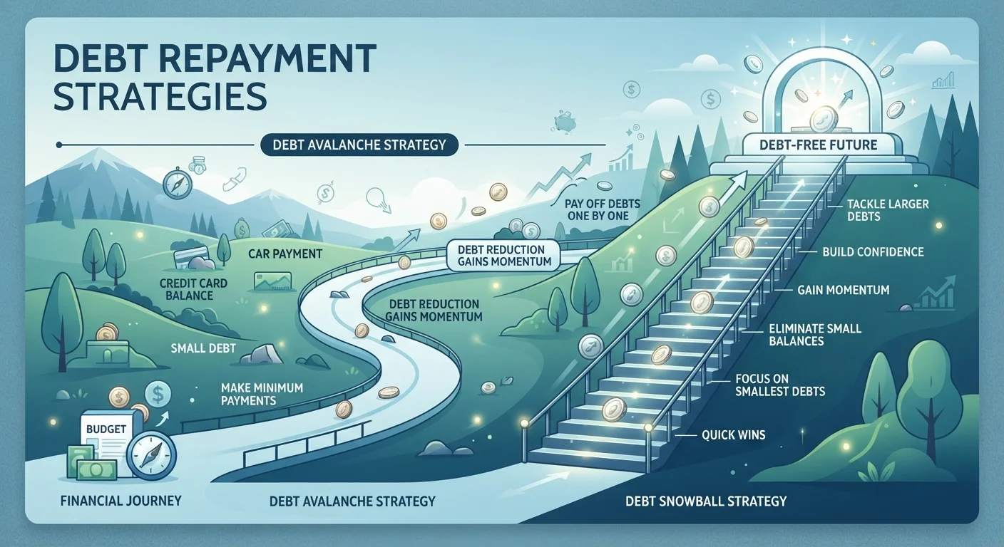 Debt Avalanche vs. Debt Snowball: Two Payoff Strategies Compared