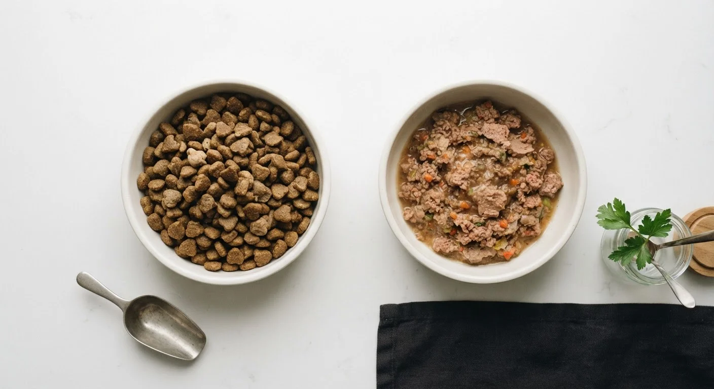 Dry Food vs. Wet Food for Cats and Dogs