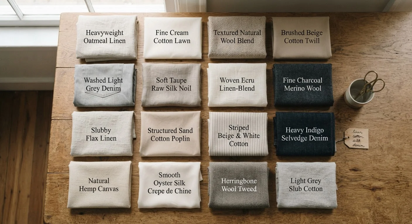 Fabric Guide: What Common Clothing Materials Actually Feel and Wear Like