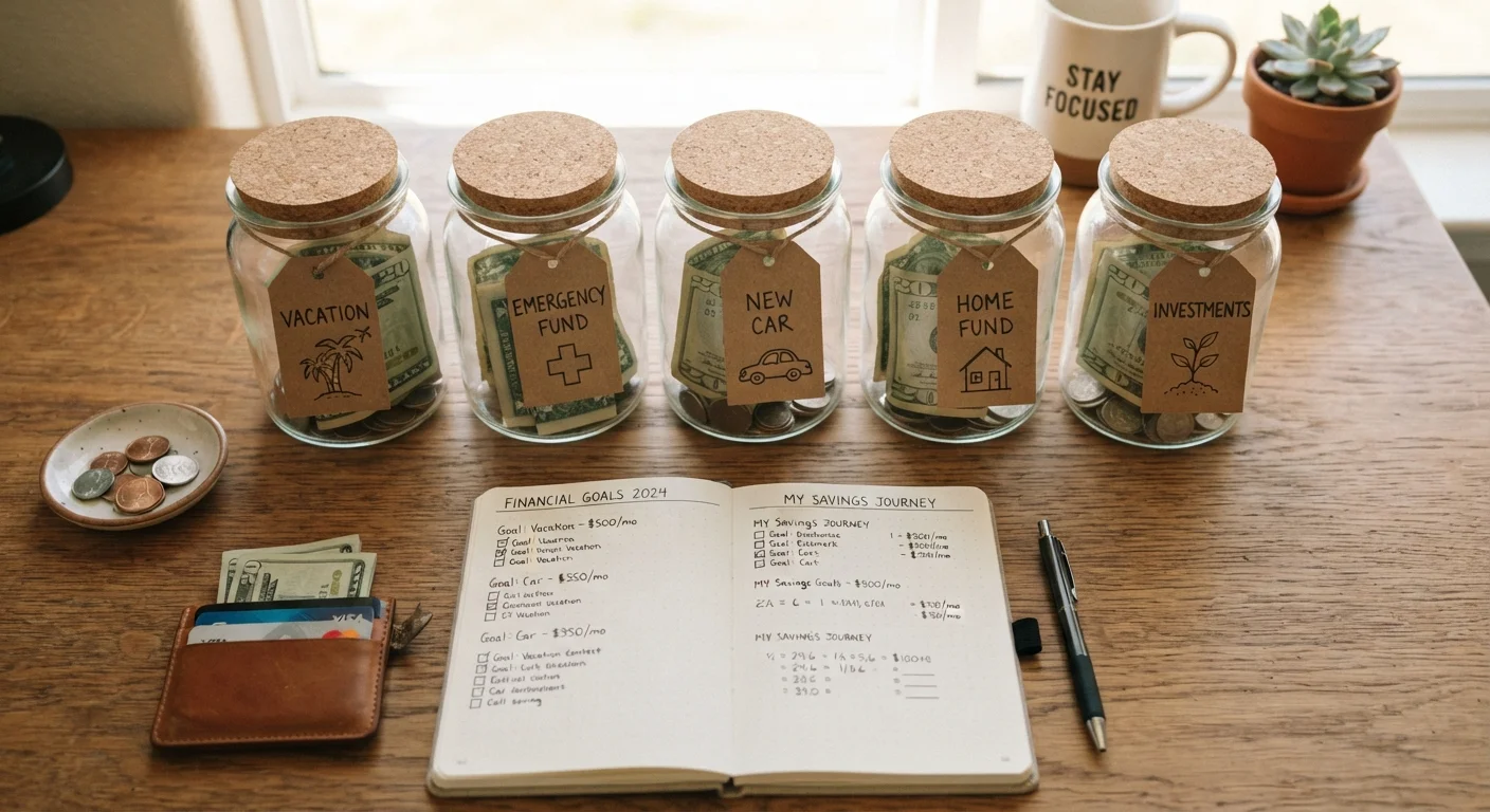 Goal-Based Saving: Organizing Your Money Around What You're Working Toward