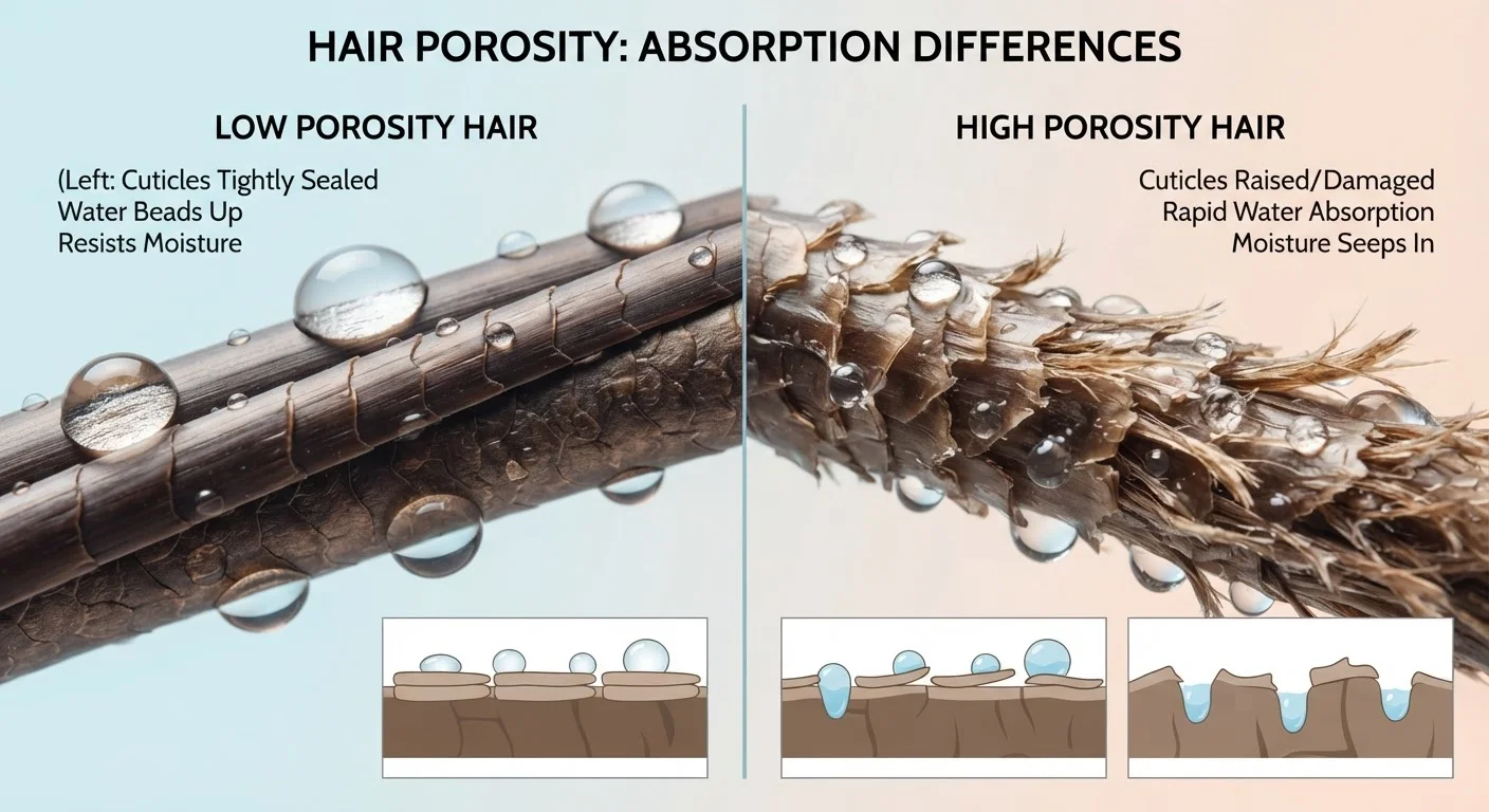 Hair Porosity Explained: Why It Determines How Your Hair Absorbs Moisture