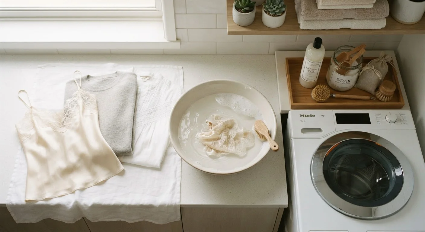 Hand-Washing vs. Machine-Washing Delicate Clothes