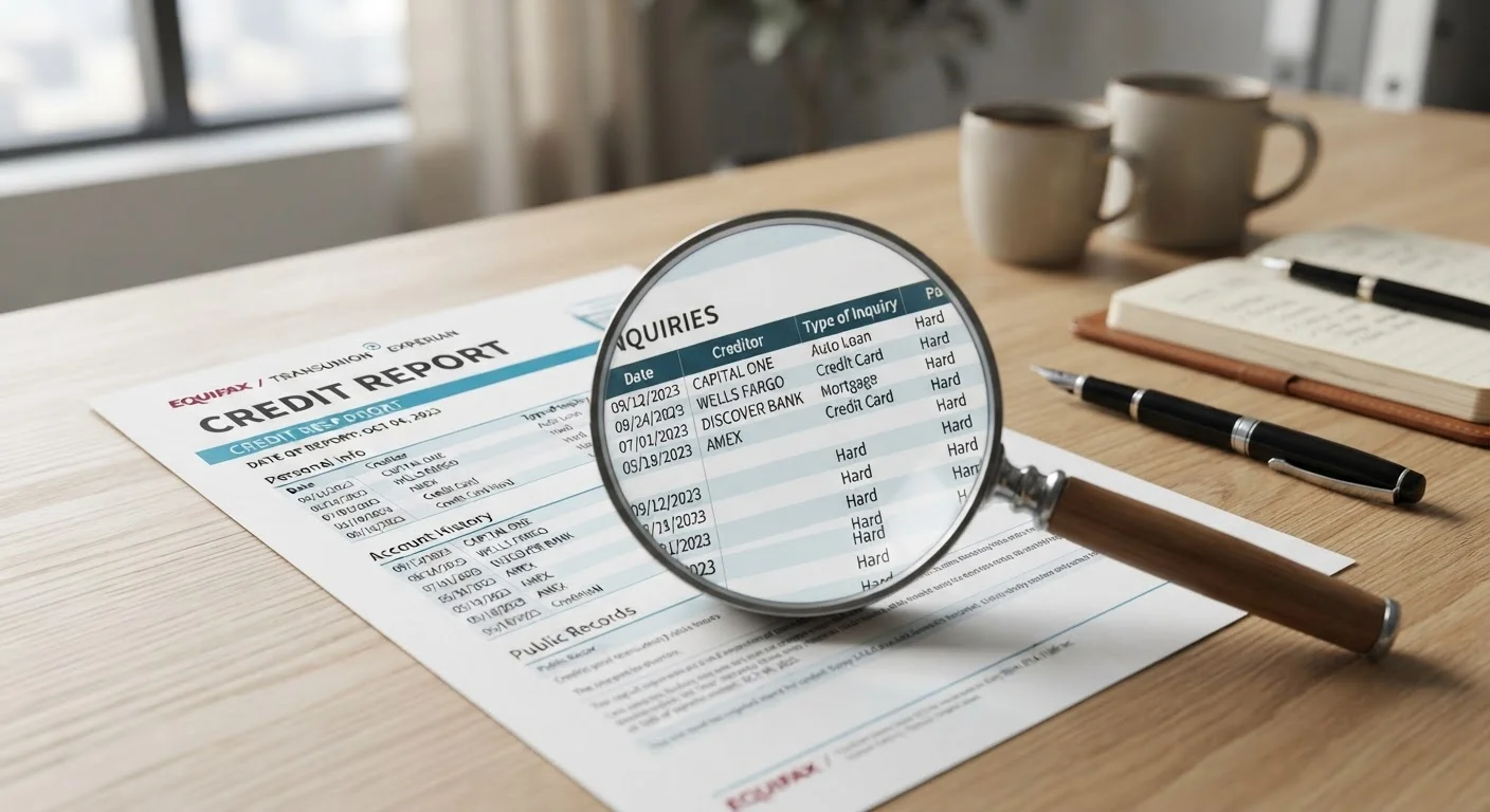 Hard Inquiries vs. Soft Inquiries on Your Credit Report