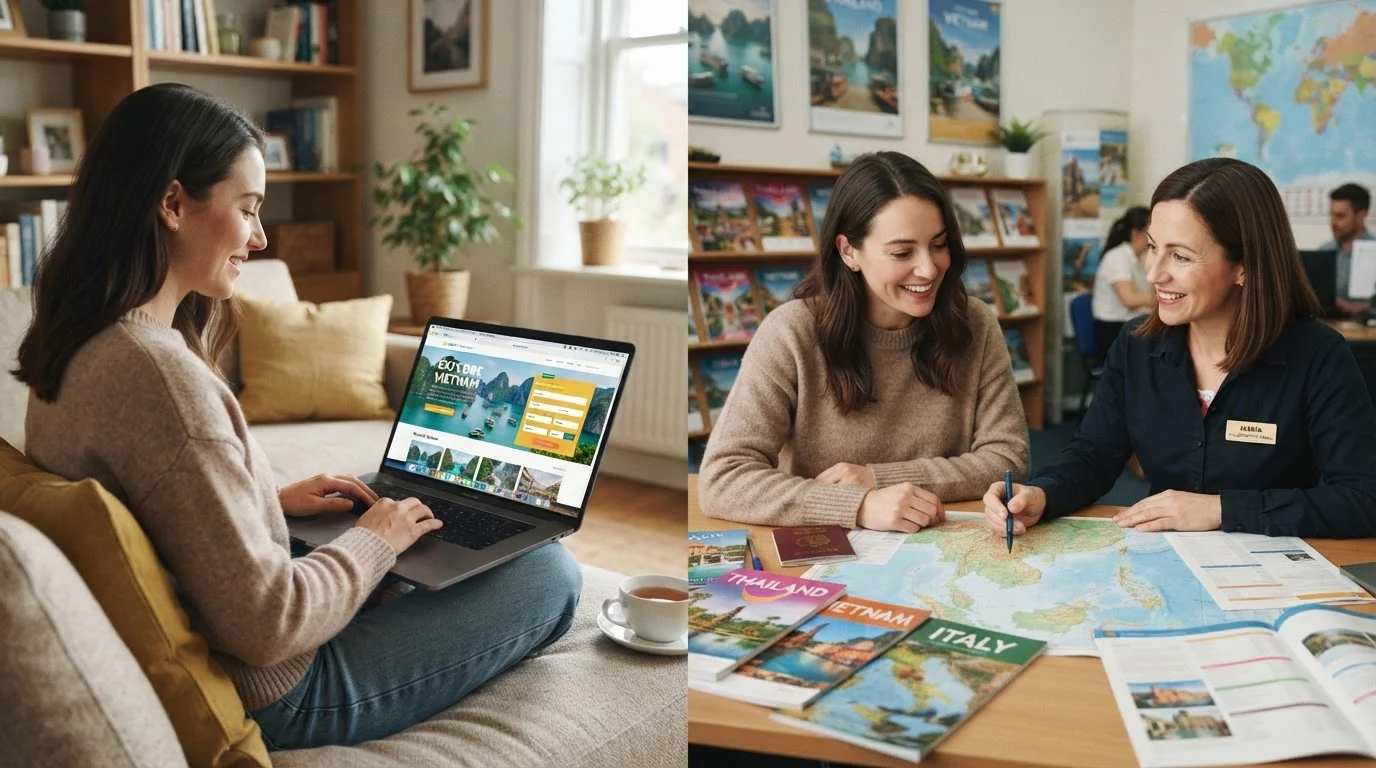 How Online Travel Agencies Differ from Traditional Ones
