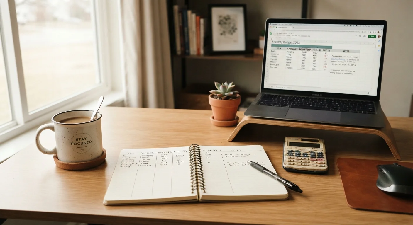 Monthly Budget Setup Checklist