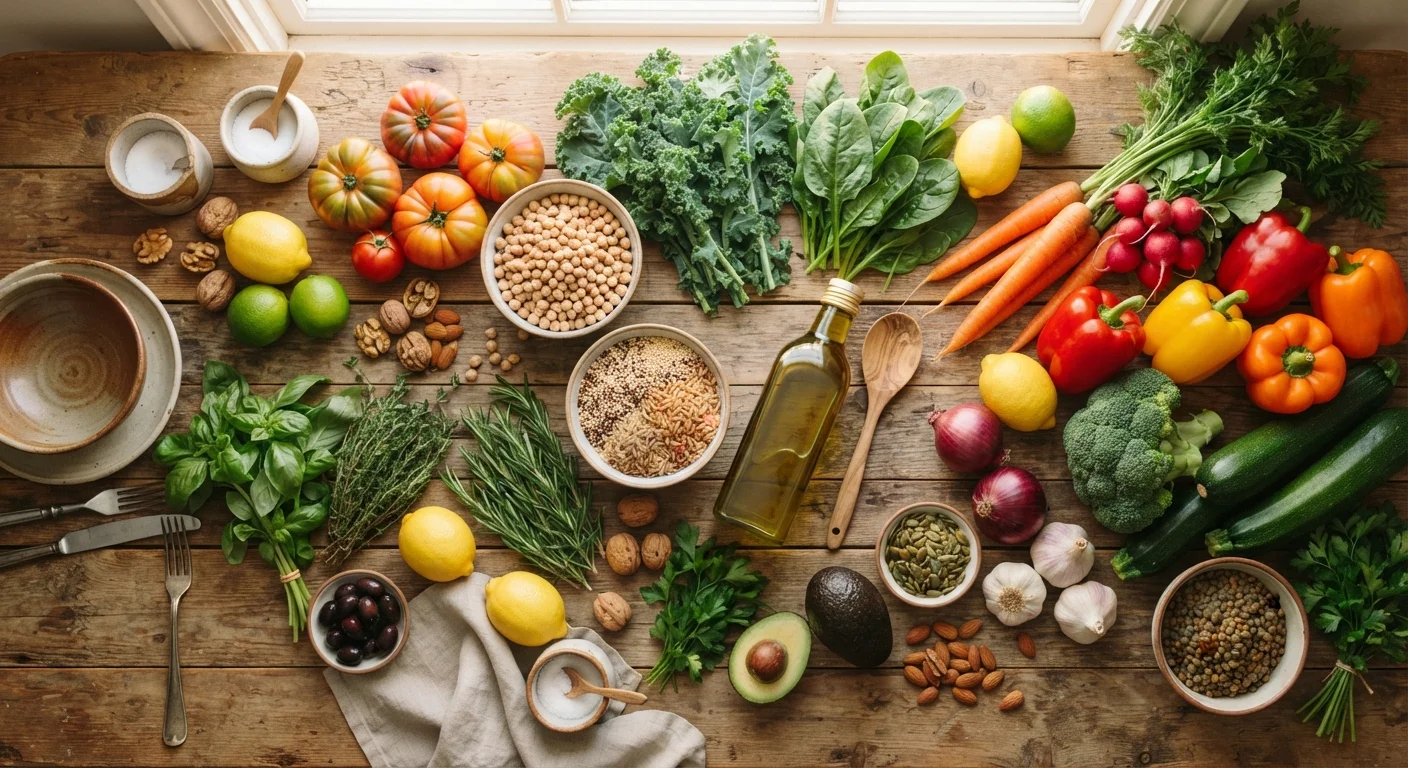 Popular Diet Patterns Side by Side: Mediterranean, DASH, and Whole Foods