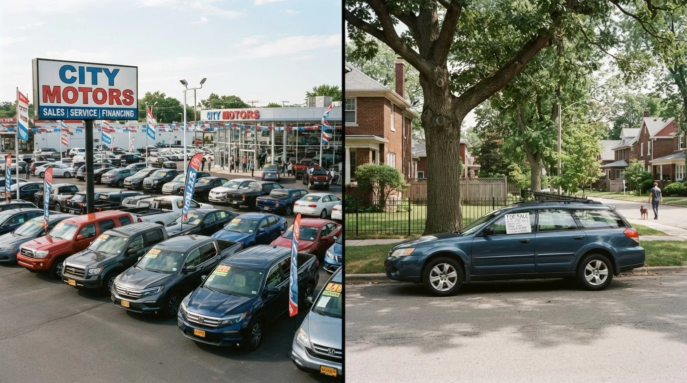 Private Seller vs. Dealership: Trade-Offs Worth Knowing