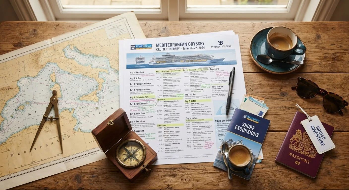 Reading a Cruise Itinerary: Ports, Sea Days, and the Details That Shape Your Trip