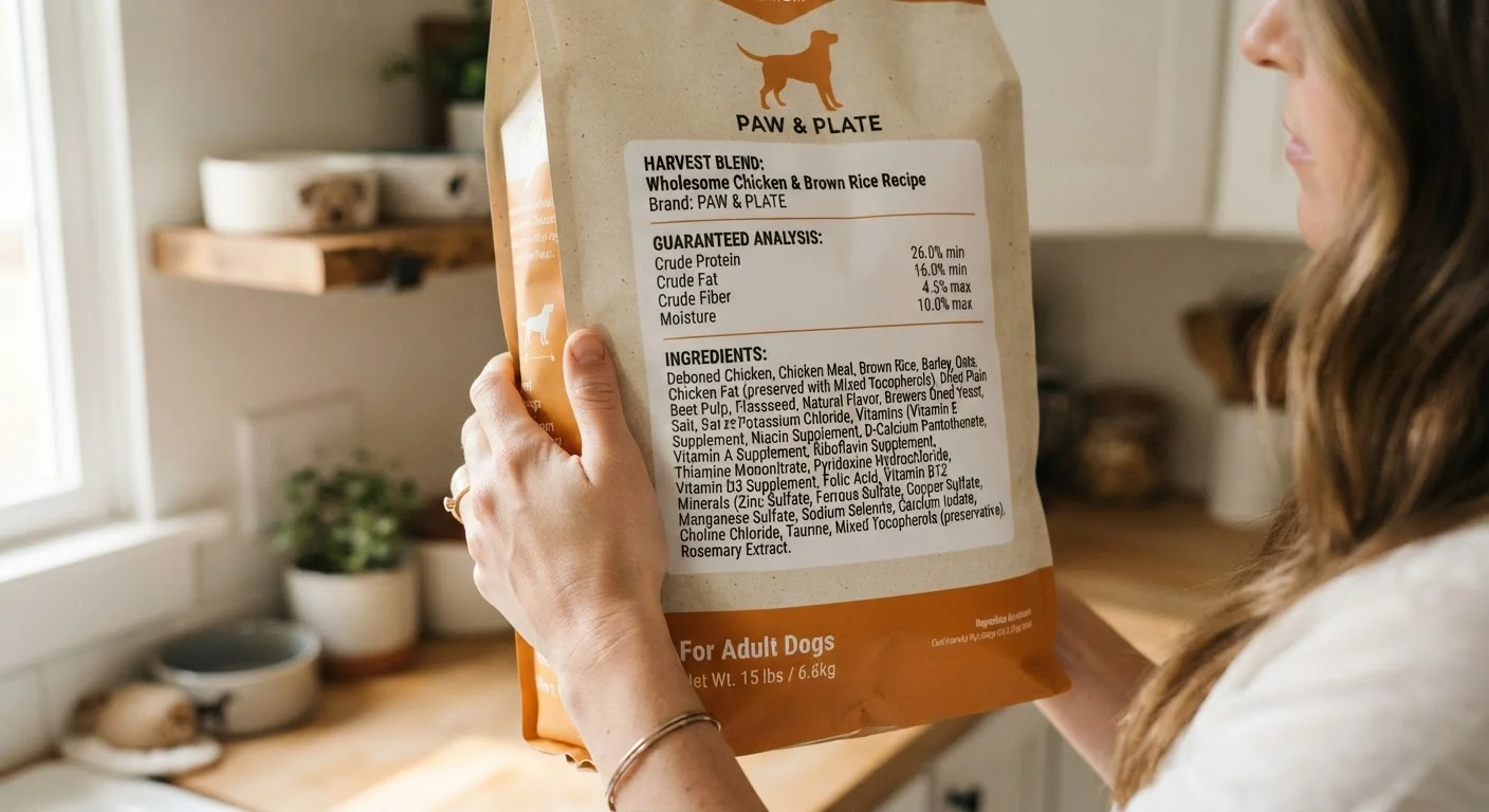 Reading a Pet Food Label: Ingredients, Guarantees, and What to Ignore