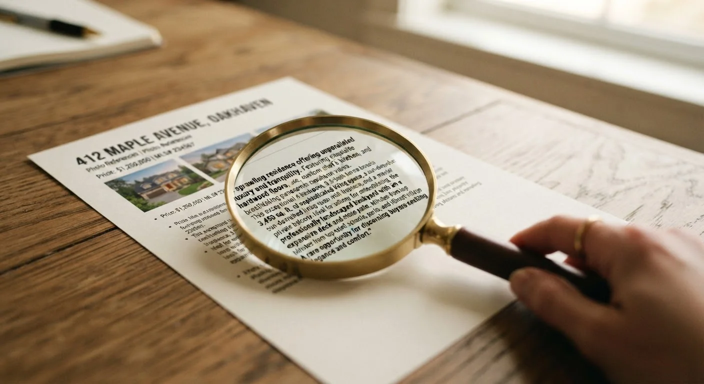 Reading Between the Lines: How Listing Descriptions Are Written