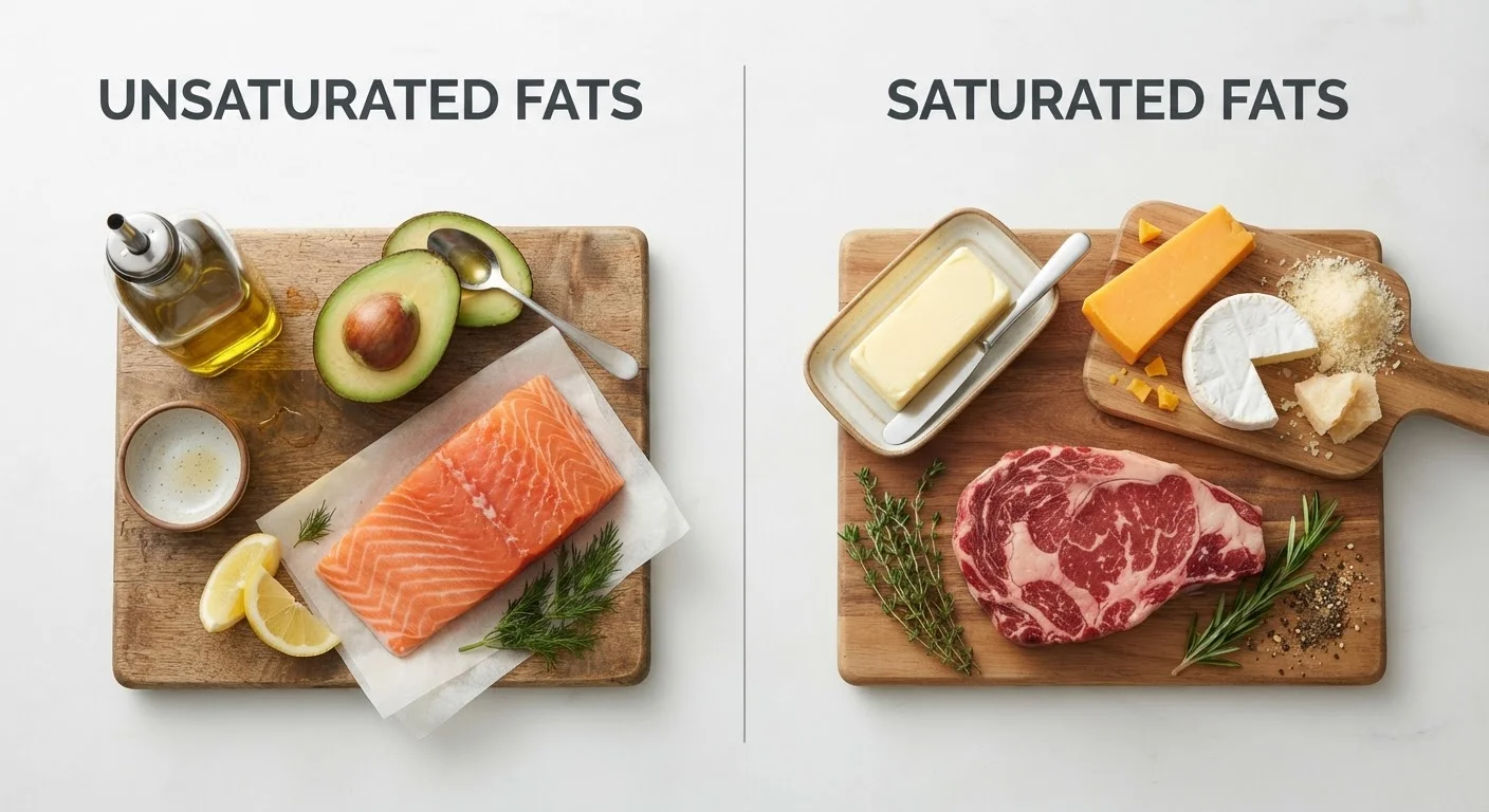 Saturated Fat vs. Unsaturated Fat: Untangling the Dietary Fat Debate