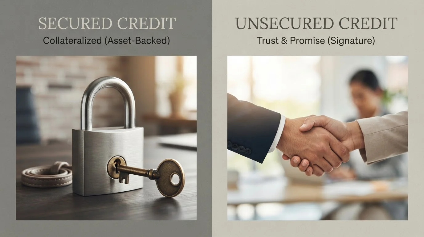 Secured vs. Unsecured Credit: What the Distinction Really Means