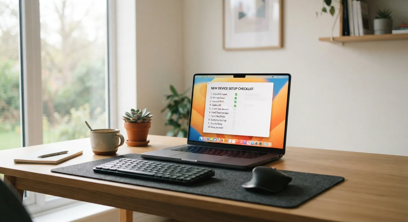 Setting Up a New Computer the Right Way