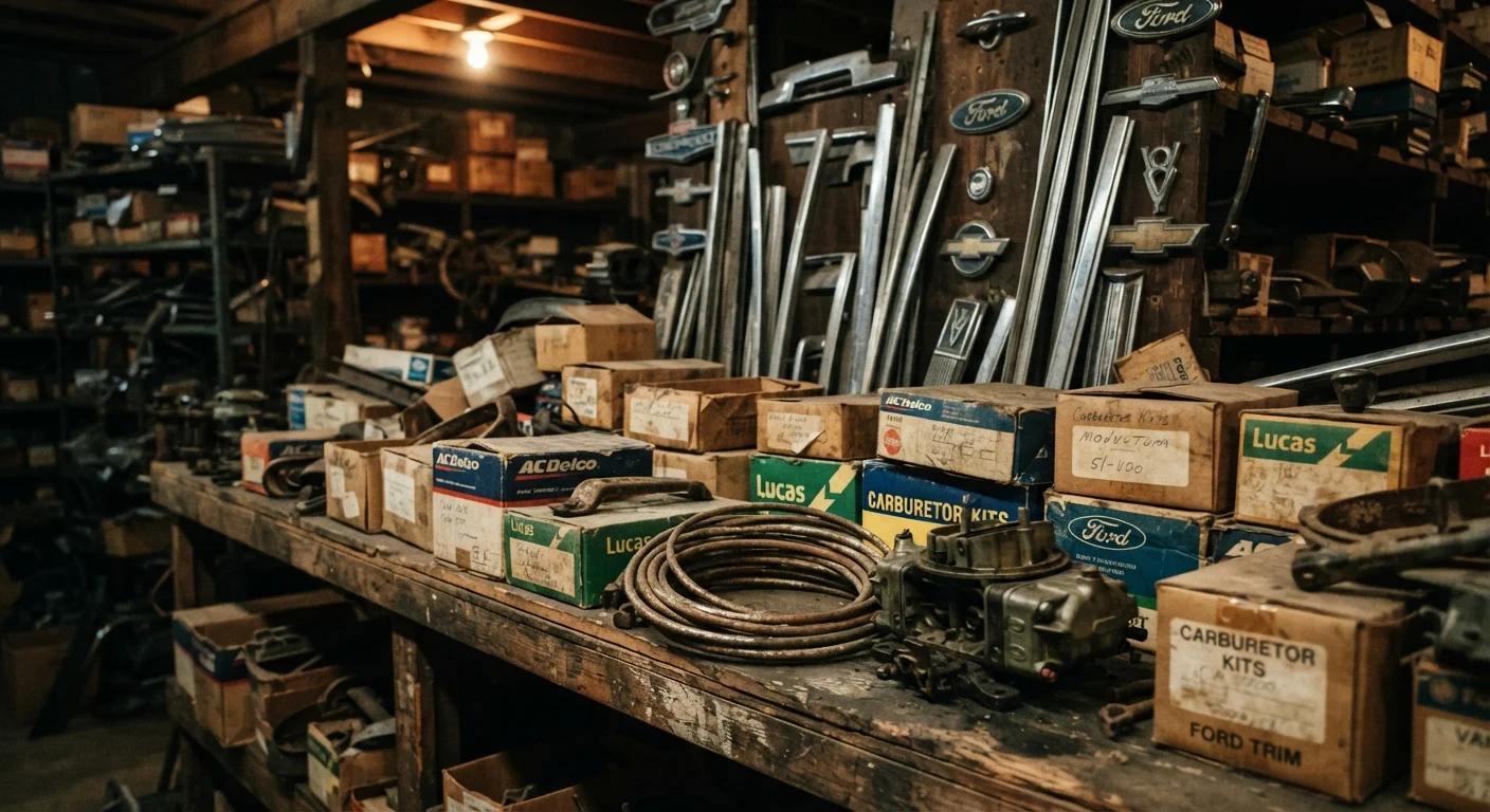 Sourcing Hard-to-Find Parts for a Vintage Vehicle