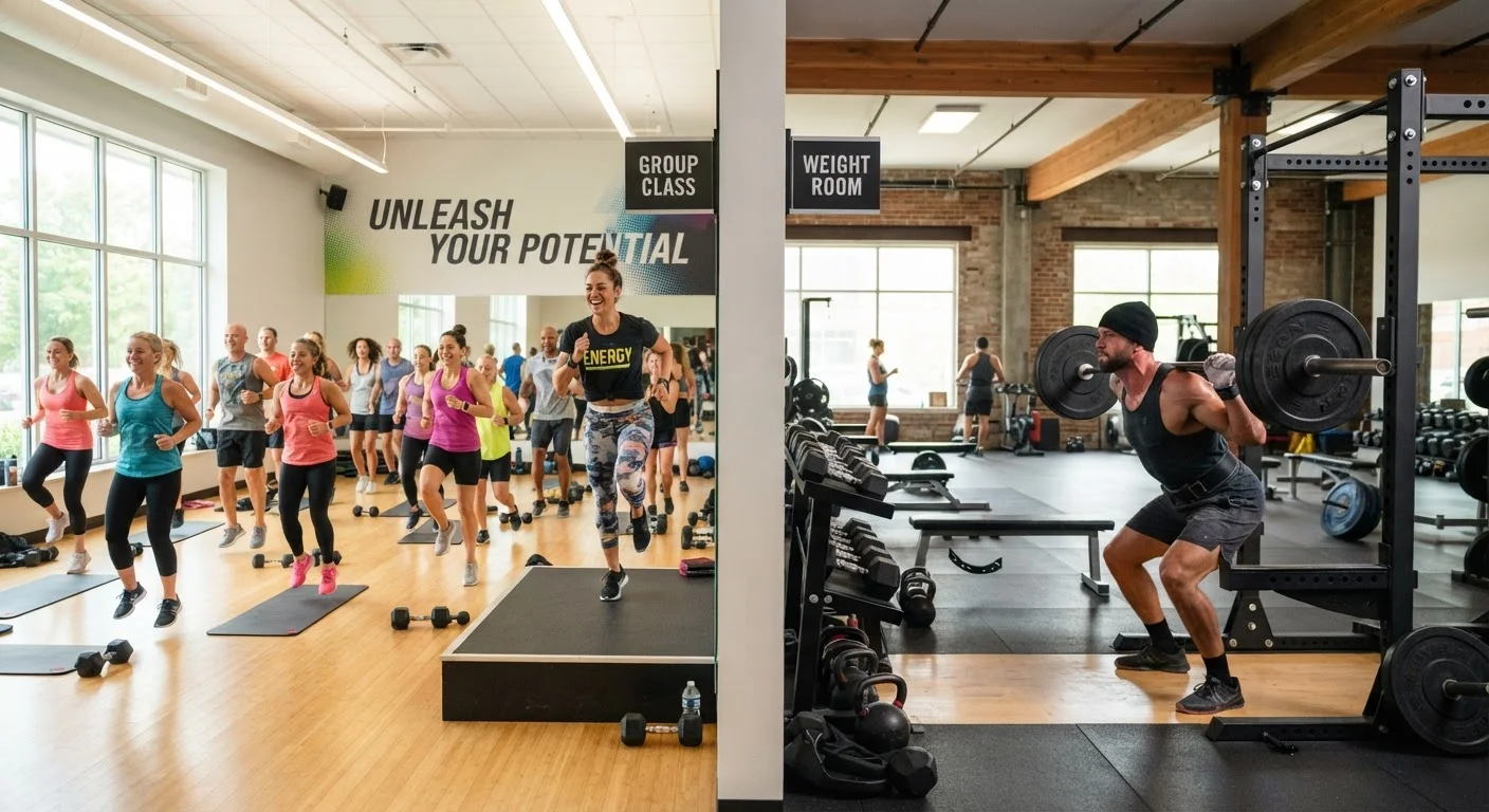 The Trade-offs of Group Fitness Classes vs. Solo Training