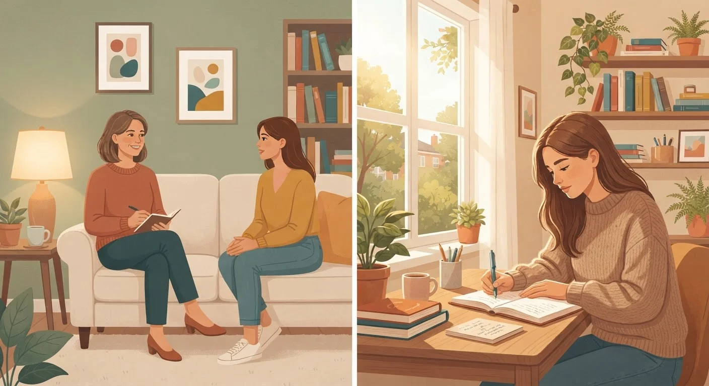 Therapy vs. Self-Help: What Each Can and Cannot Do for You