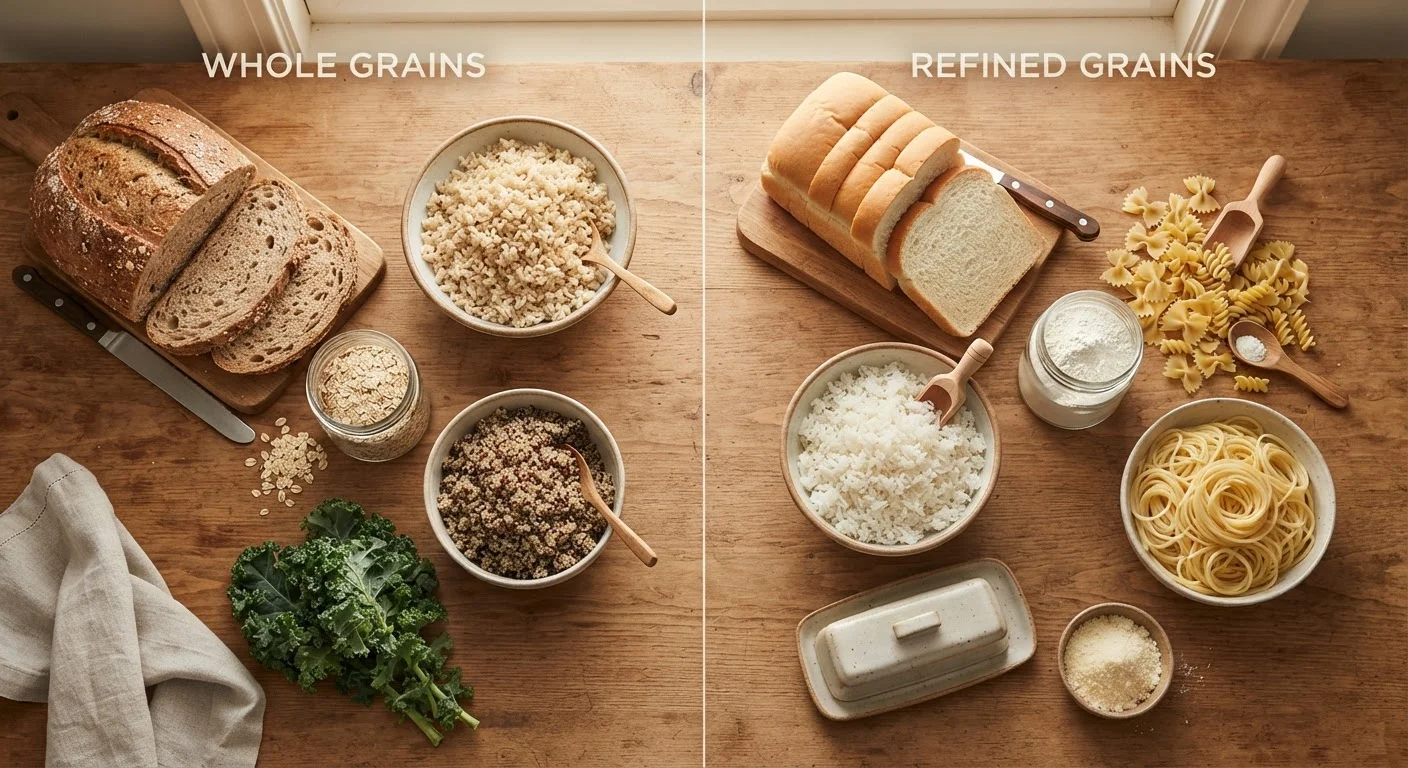 Whole Grains vs. Refined Grains: What the Difference Means for Your Diet