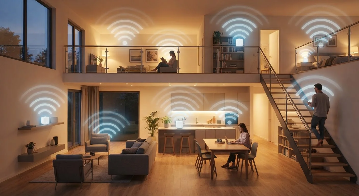 Wi-Fi Dead Zones and Smart Devices: Understanding Mesh Networks
